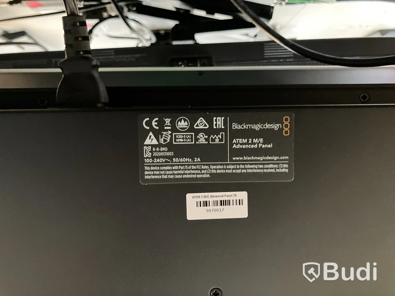 Kontrollpanel, Blackmagicdesign ATEM 2 M/E Advanced Panel