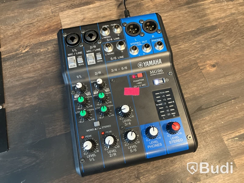 Mixerbord, Yamaha MG06