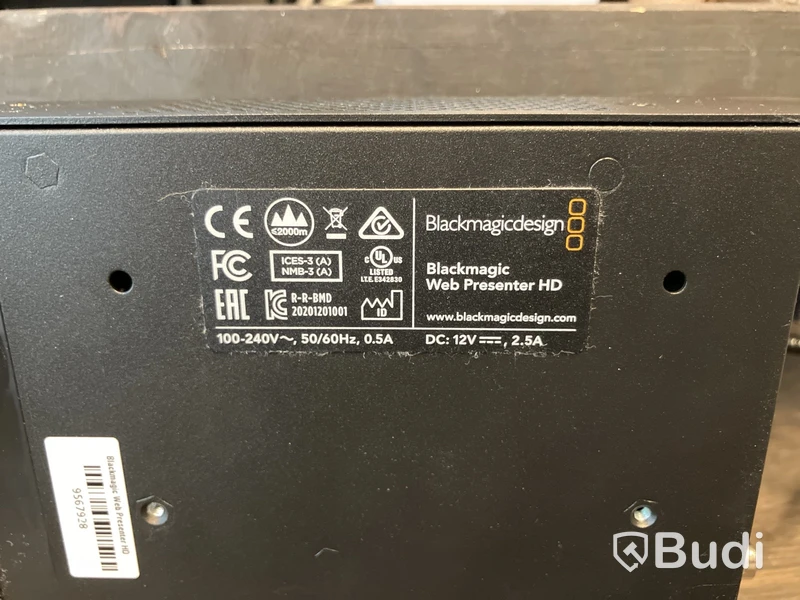 Blackmagic Web Presenter HD, Blackmagicdesign