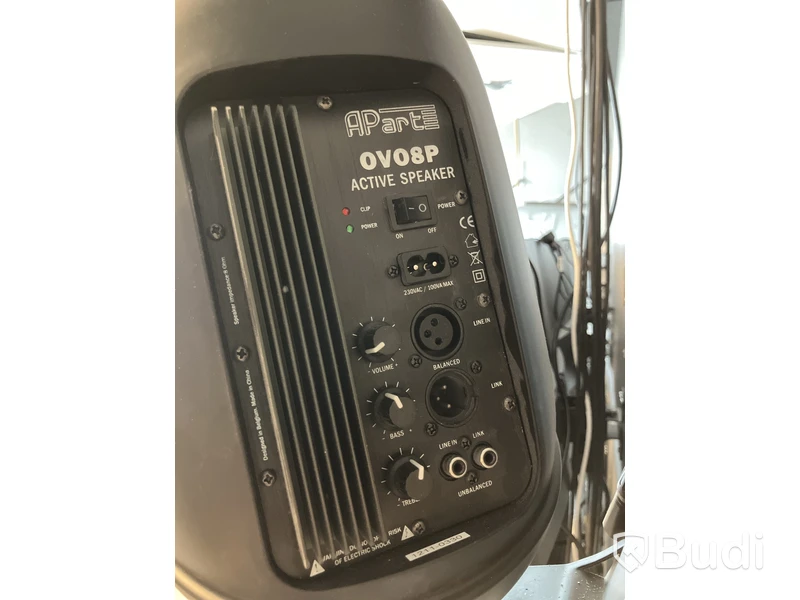 2 st. Högtalare APart OVO8P Active Speaker