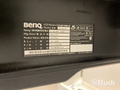 Datorskärm med väggfäste, Benq