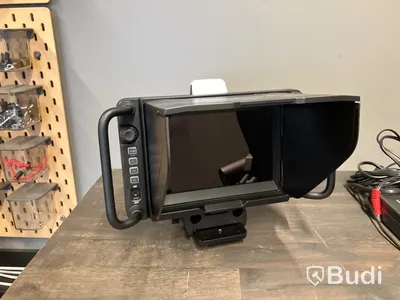 Videokamera och lins, Blackmagicdesign och Lumix G