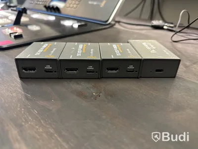 3 st. Micro converter och 1 st. recorder, Blackmagic design