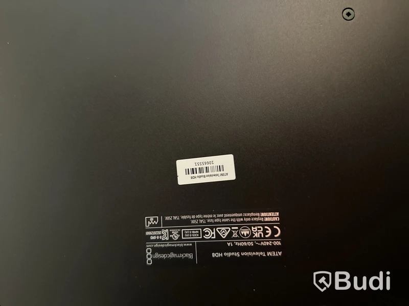 Mixerbord Blackmagic design, Atem television Studio HD8