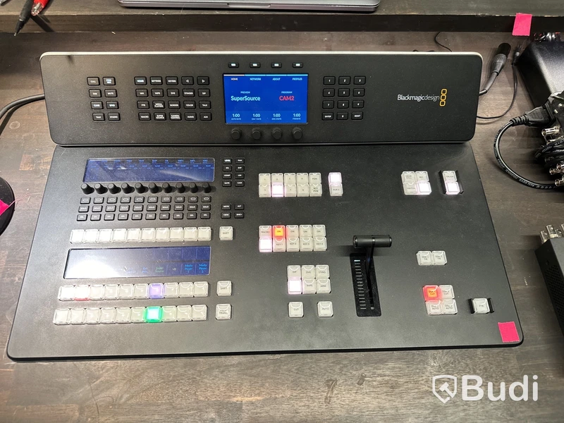 Mixerbord Blackmagic design, Atem television Studio HD8