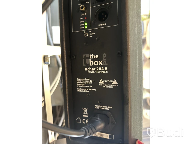 Högtalare The box Achat 204 A