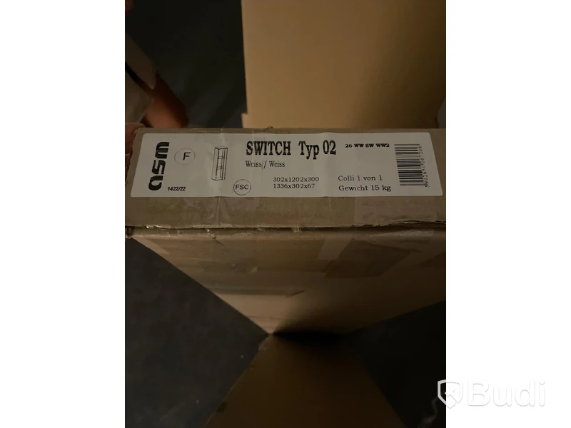 Vitrin Switch 120 vit, 120x30x30 cm Nypris: 1190 kr