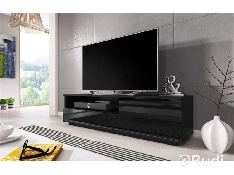 Tv-bänk Muza 138 svart, 138x41x40 cm Nypris: 1990 kr