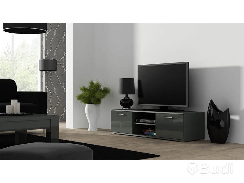 Tv-bänk Soho grå, 140x37x43 cm Nypris: 1190 kr