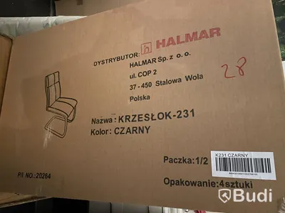 Matstol Perlini svart K231 Nypris: 1490 kr
