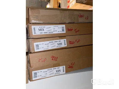 5 paket hyllplan Gallino, svart