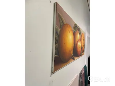 Tavla målad på kanvasduk 150x61 cm