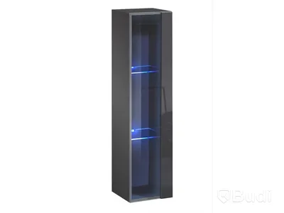 Vitrin Switch typ 02 svart, 30x120x30 cm Nypris: 1890 kr