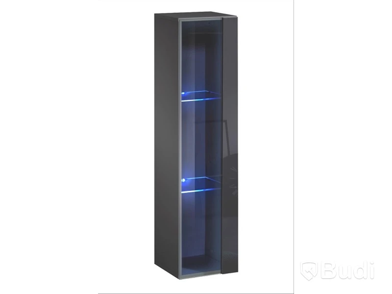 Vitrin Switch typ 02 svart, 30x120x30 cm Nypris: 1890 kr