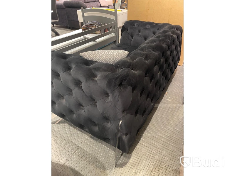 2sits soffa - Chesterfield Chelsea Svart 173x90x75 cm Nypris: 12990 kr