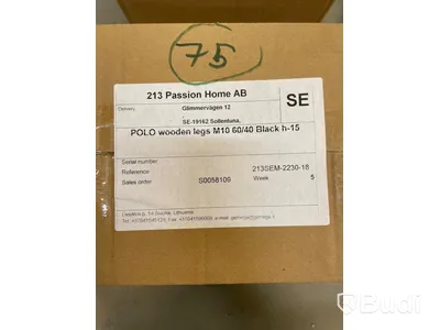 4st Polo ben, svart h-15