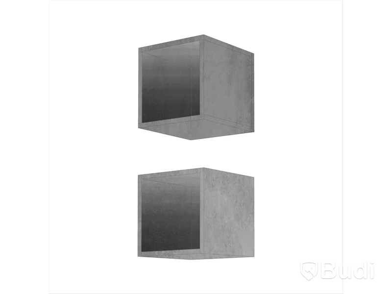 2-pack väggskåp 1cube, 28 Betong Nypris: 2190 kr