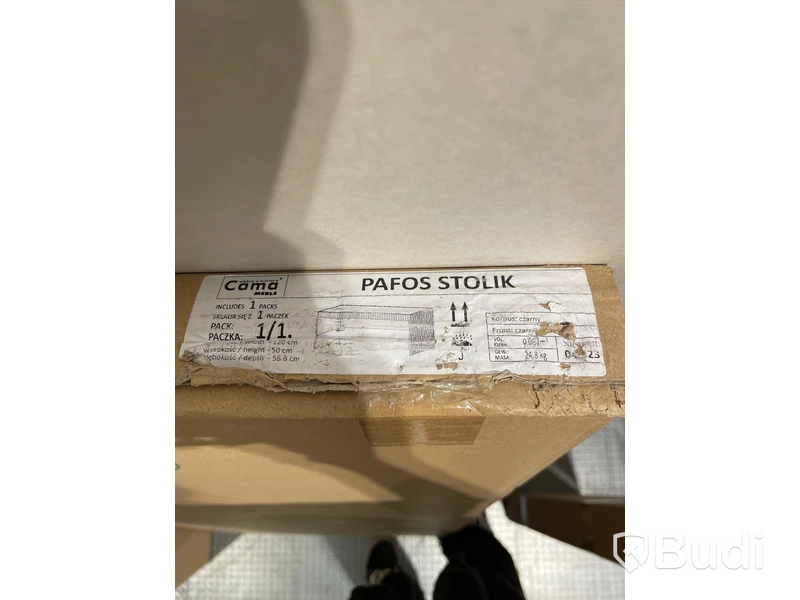Soffbord Pafos svart, 120x50x56 Nypris: 2990 kr