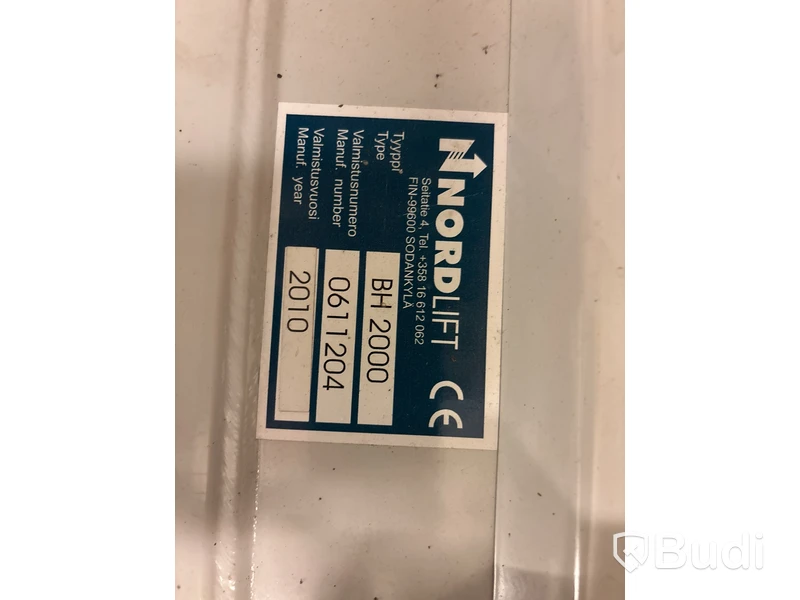 1-pelarlyft Nordlift BH2000