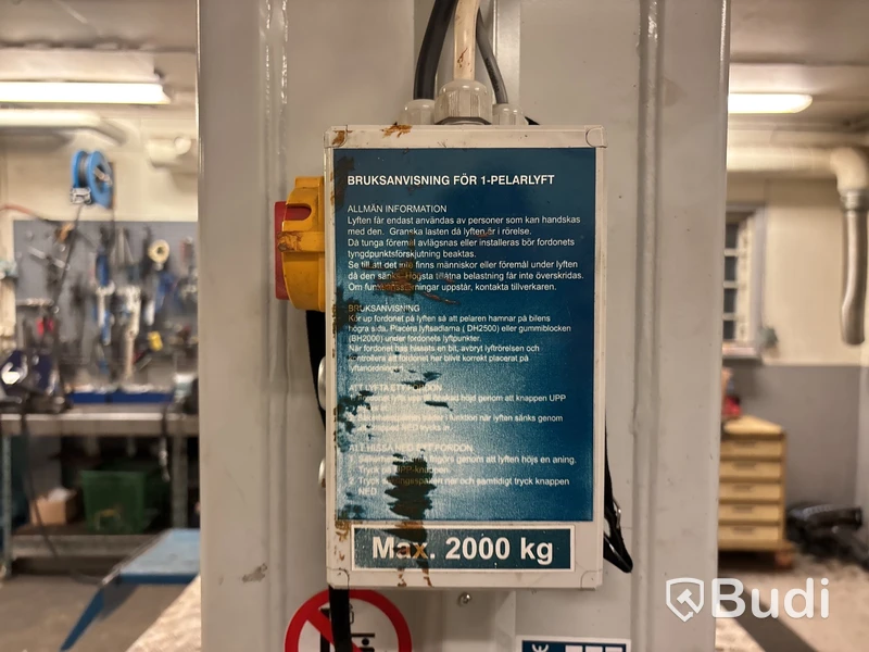 1-pelarlyft Nordlift BH2000