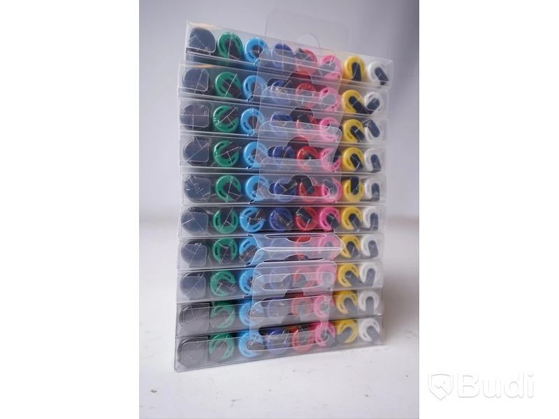 10 paket Posca paint markers PC3M standardfärger. Ord pris ca 3000 SEK