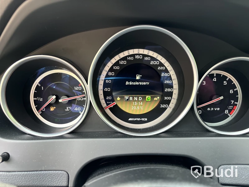 Mercedes-Benz C 63 AMG Speedshift MCT, 457hk, -2012, 6750 mil