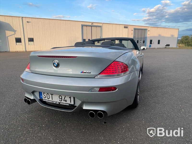 Personbil BMW M6 Cabriolet V10 507hk endast 3600mil