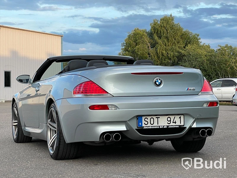 Personbil BMW M6 Cabriolet V10 507hk endast 3600mil
