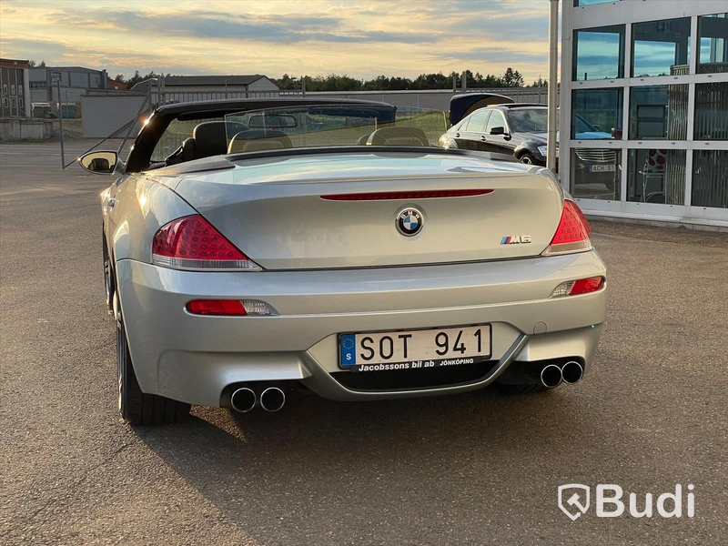 Personbil BMW M6 Cabriolet V10 507hk endast 3600mil