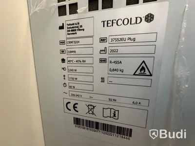 Frysrum Tefcold CRMF3204, CRP1723 -2022