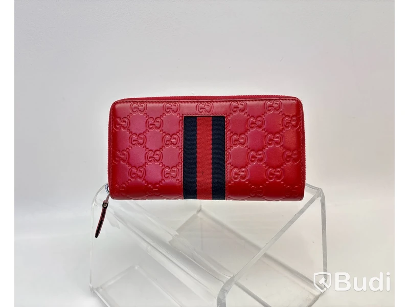 Plånbok, Gucci Signature Web Zip
