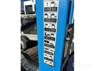Enpelarlyft Twin Busch 2500 kg