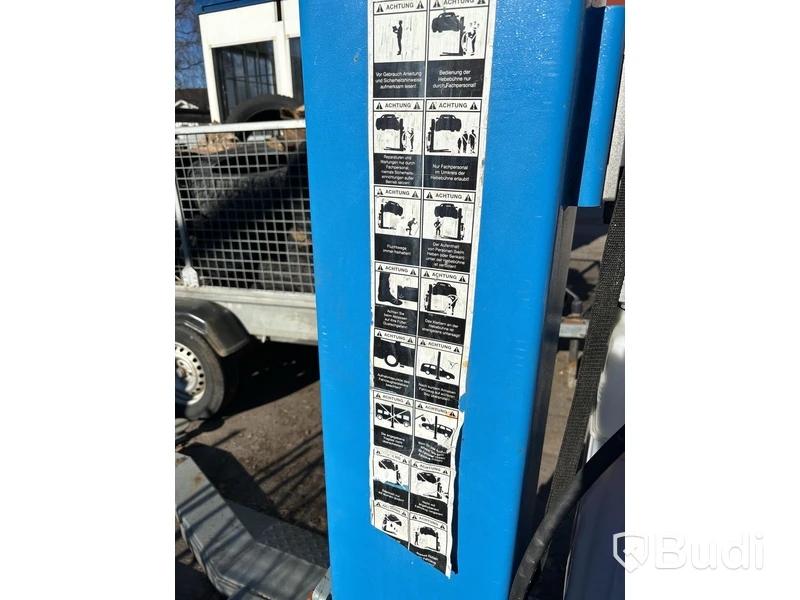 Enpelarlyft Twin Busch 2500 kg