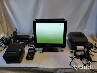 Toshiba kassasystem, skanner, kortläsare, kvittoskrivare, etikettskrivare