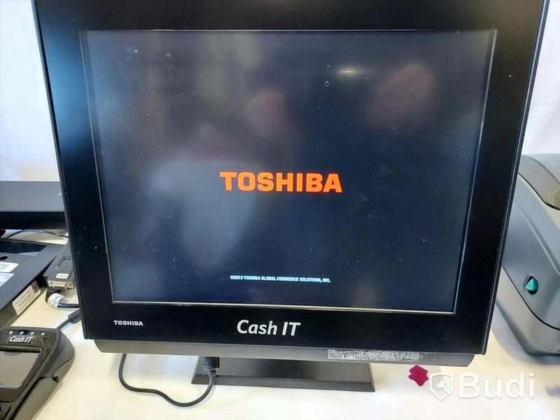 Toshiba kassasystem, skanner, kortläsare, kvittoskrivare, etikettskrivare