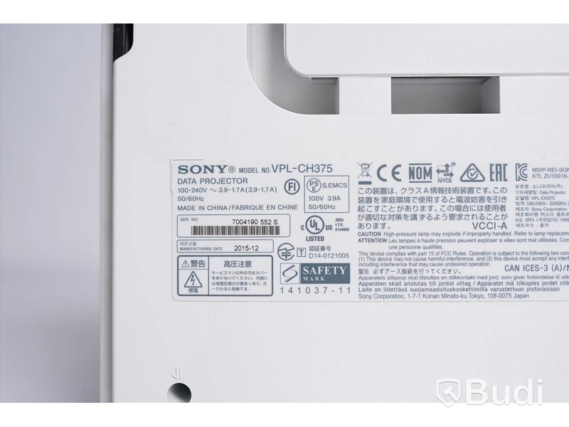 Projektor - Sony VPL-CH375