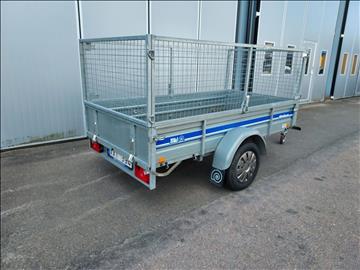 Galler släpkärra obromsad 750kg Tiki trailer tippbar