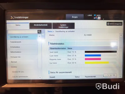 Skrivare / scanner / kopiator Sharp MX-C304W.    Avtal - A10314094