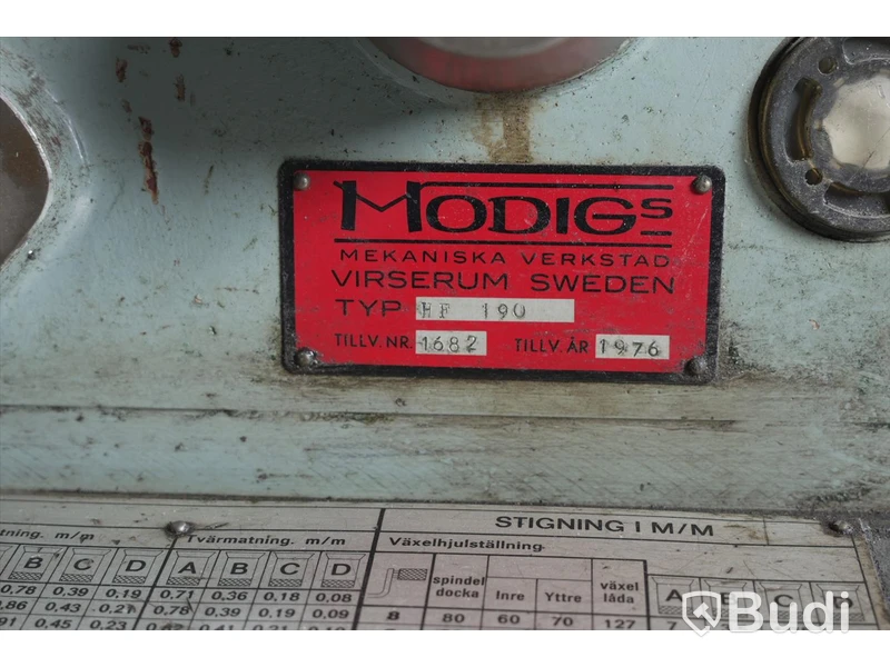 Svarv - Modigs HF-190 -1976