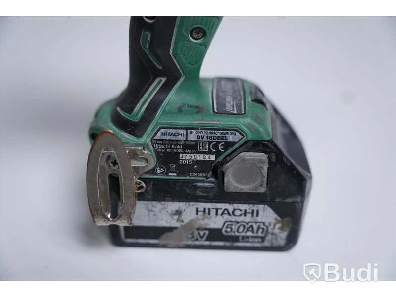 Skruvdragare - HITACHI DV18 DBEL ink Batteri