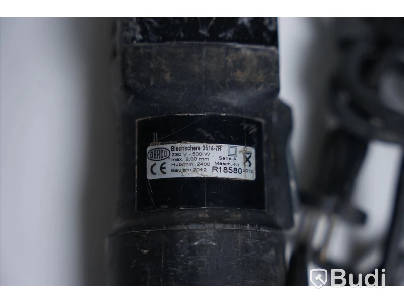 Plåtsax -Dräco 3614-7r