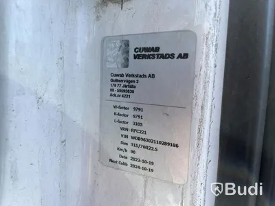 Garageväxlare Mercedes-Benz Actros 2543 -2019 | Euro 6 | VBG | Livab lastväxlare