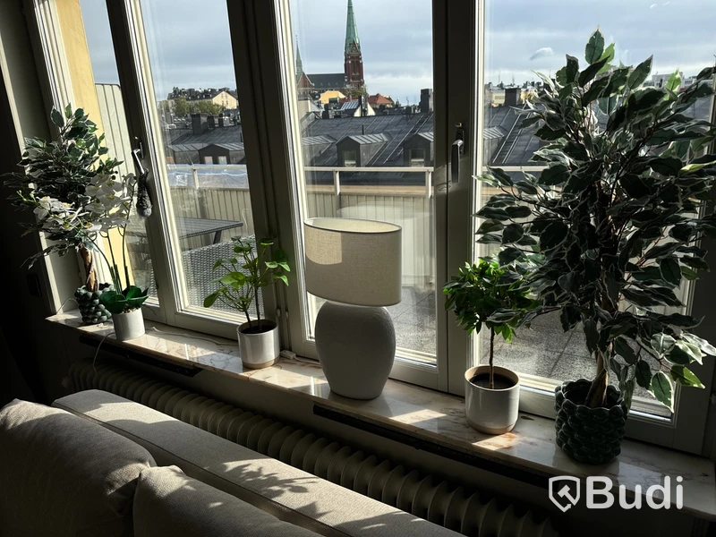 Parti med inredningsdetaljer