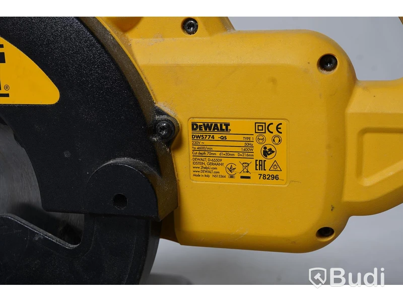 Dewalt kap och gersåg, DWS774