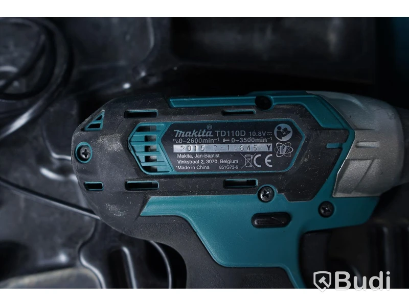 Skruvdragare - Makita TD110D inkl. batteri och laddare