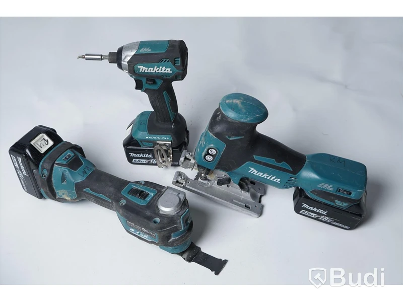 Makita verktyg - Multiverktyg, Slagskruvdragare, Sticksåg
