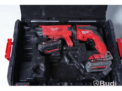 Skruvmagasin - Milwaukee CA 55 med 2 batteri