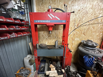 Hydraulpress Stenhøj 25 ton