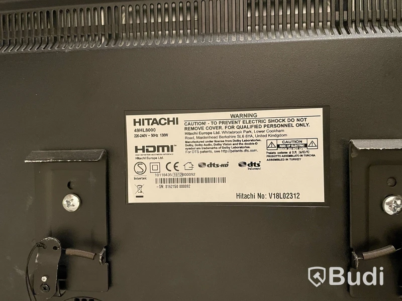 Tv — Hitachi 49HL800 inkl appletv