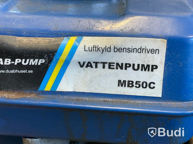 Vattenpump — MB50C, bensindriven